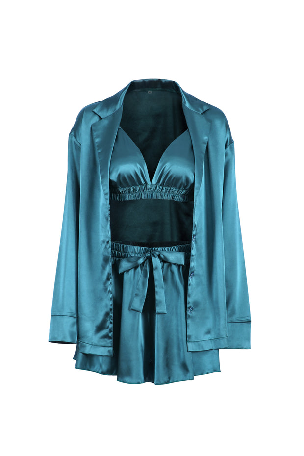 Luxury Champagne Robe Set