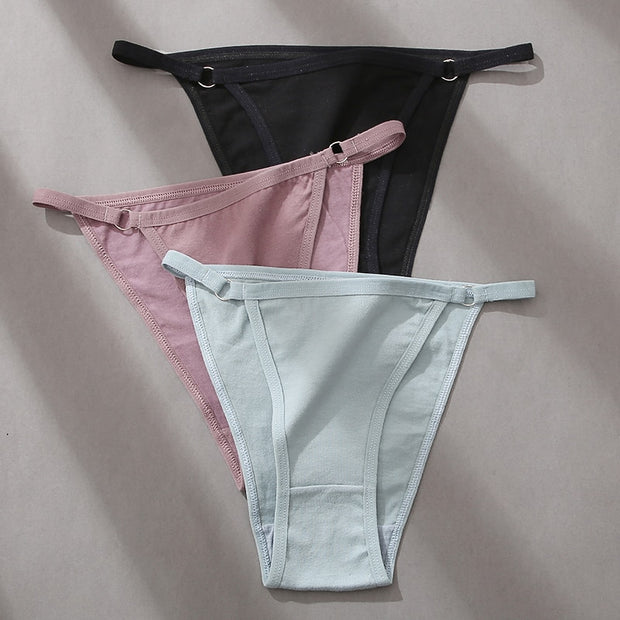 Soft & Snug: 3Pcs/set Women's Cotton Panties