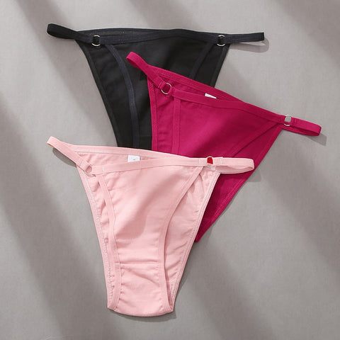 Soft & Snug: 3Pcs/set Women's Cotton Panties