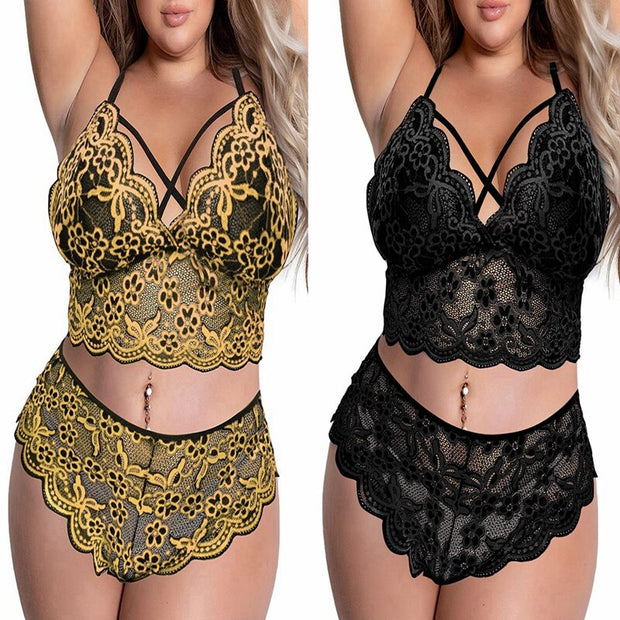 Goddess Lace Elegance Lingerie Set