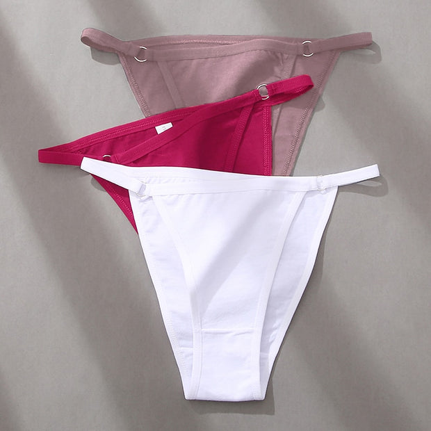 Soft & Snug: 3Pcs/set Women's Cotton Panties