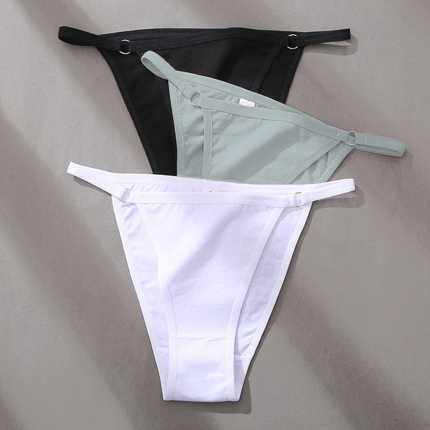 Soft & Snug: 3Pcs/set Women's Cotton Panties