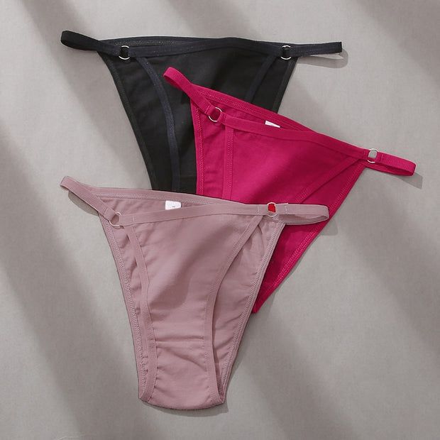 Soft & Snug: 3Pcs/set Women's Cotton Panties