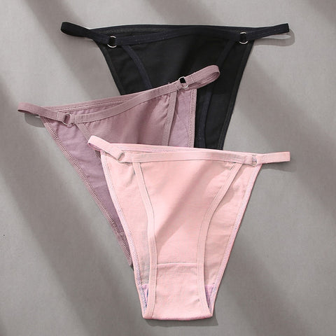 Soft & Snug: 3Pcs/set Women's Cotton Panties