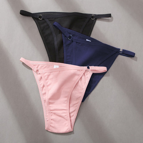 Soft & Snug: 3Pcs/set Women's Cotton Panties