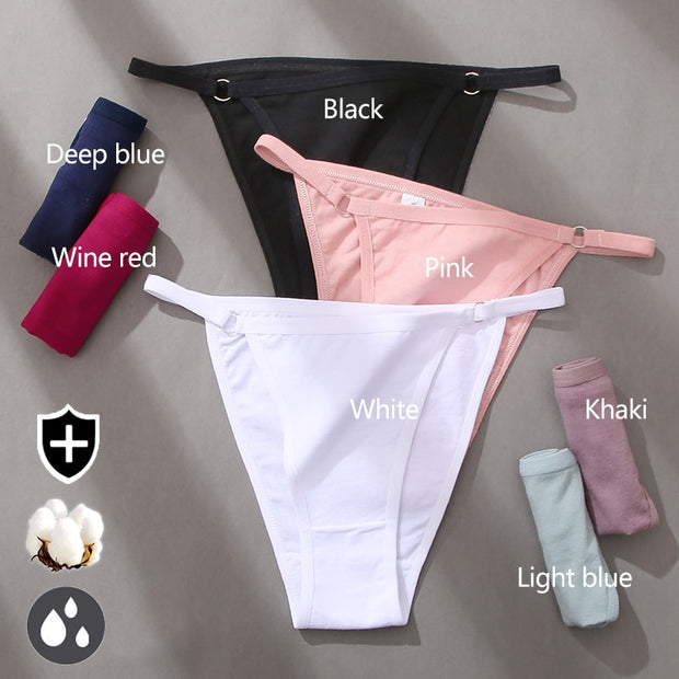 Soft & Snug: 3Pcs/set Women's Cotton Panties