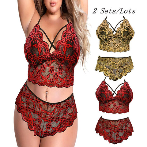 Goddess Lace Elegance Lingerie Set